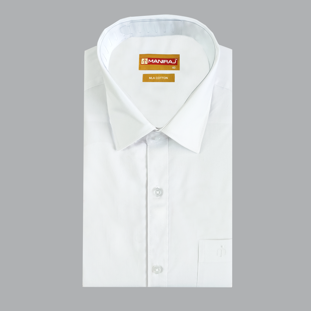 White Starch Cotton Shirts_1